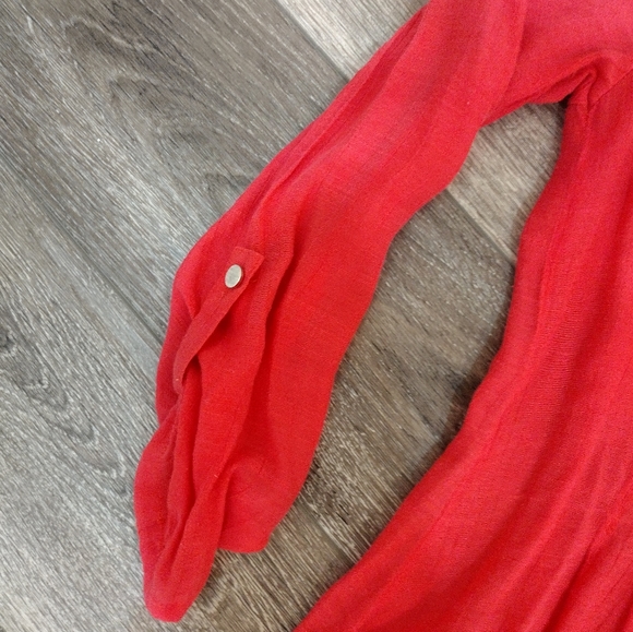 Women's Hot Pink Tunic Size Medium - Picture 4 of 7